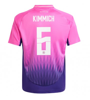 Tyskland Joshua Kimmich #6 Bortatröja EM 2024 Kortärmad